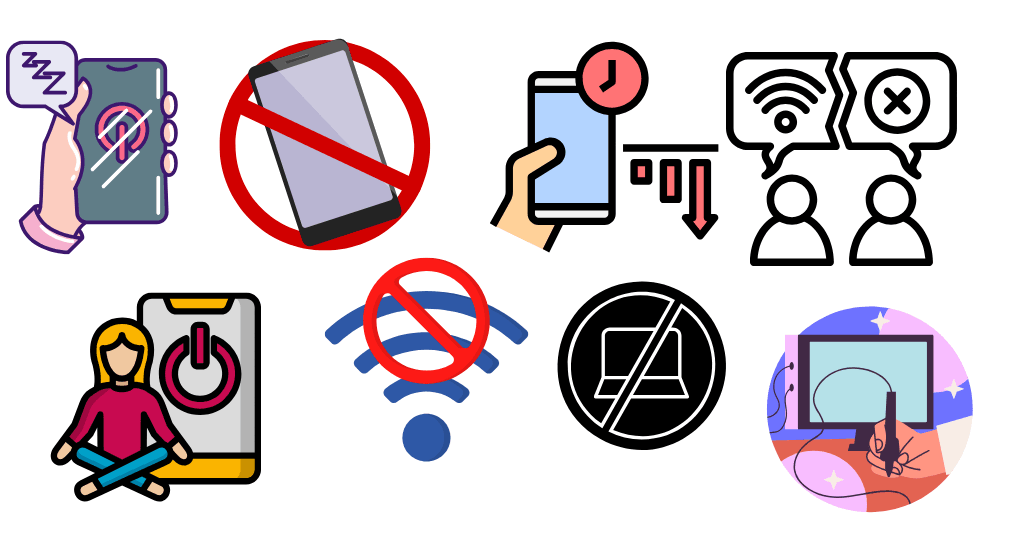 digital detox app settings