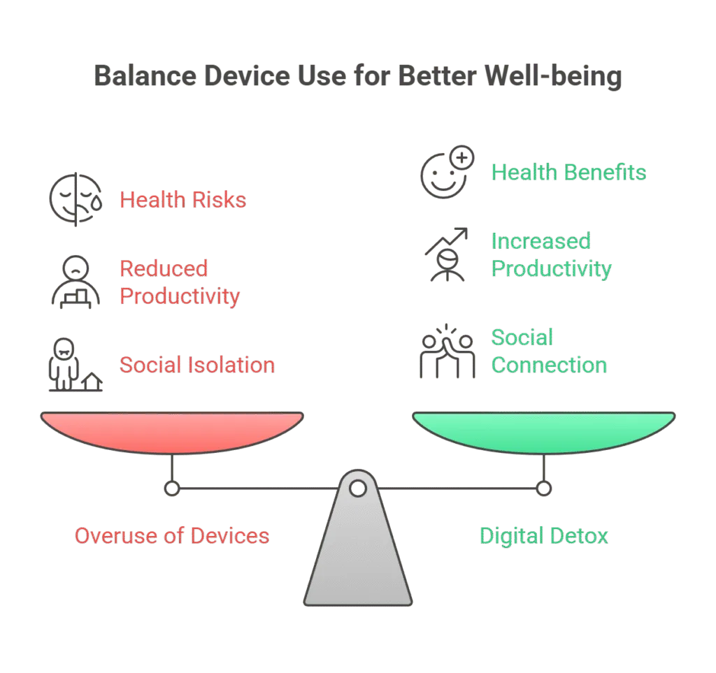 benefits of digital detox for better sleep