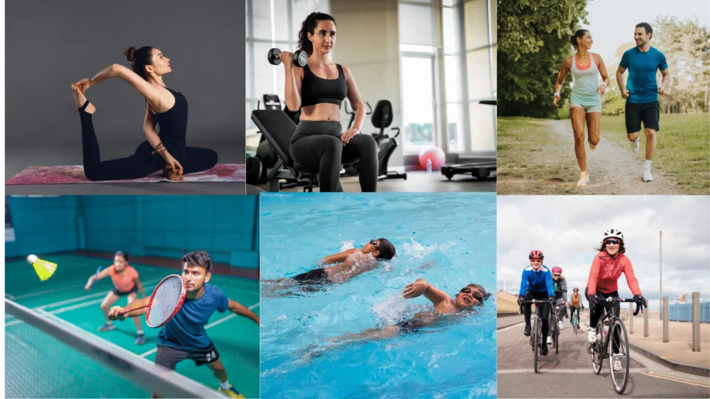 benefits of exercising regularly – different type exercise