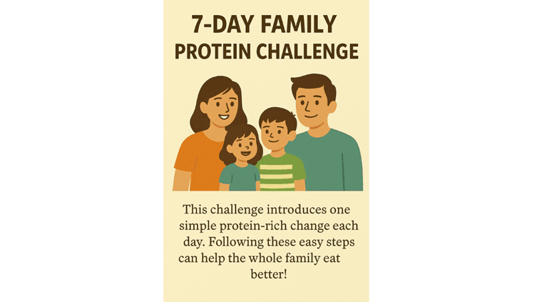 7-Day Family Protein Challenge ebook: Boost Strength and Energy with Simple Daily Habits