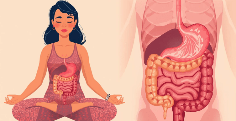 Stress management practice to support gut-brain connection